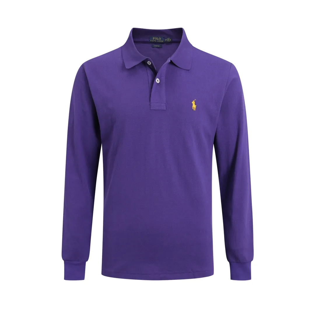P190 Ralph Lauren polo pony logo long-sleeved polo shirt Item number: 9921 Color chart